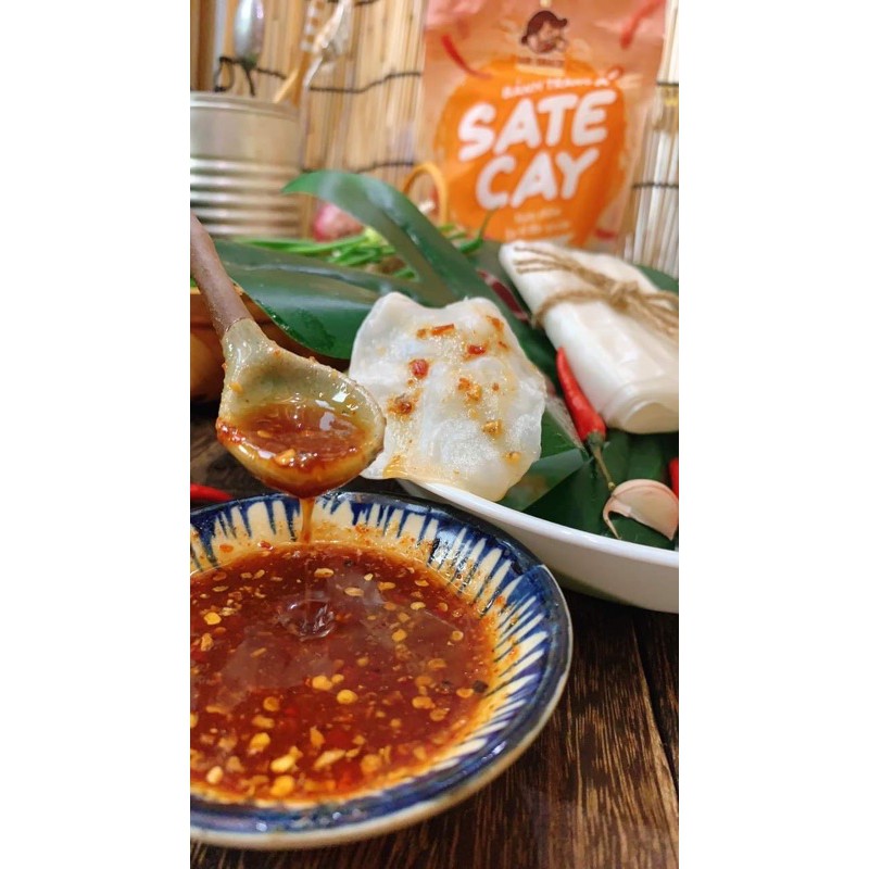 [HÀNG SẴN SLL] BÁNH TRÁNG ABI VỊ SATE CAY ĐỘC QUYỀN NƯỚC SỐT