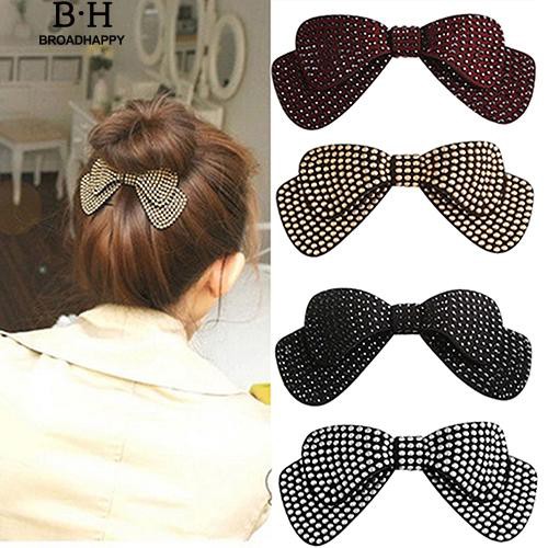 Kẹp tóc hình nơ thời trang cho nữ