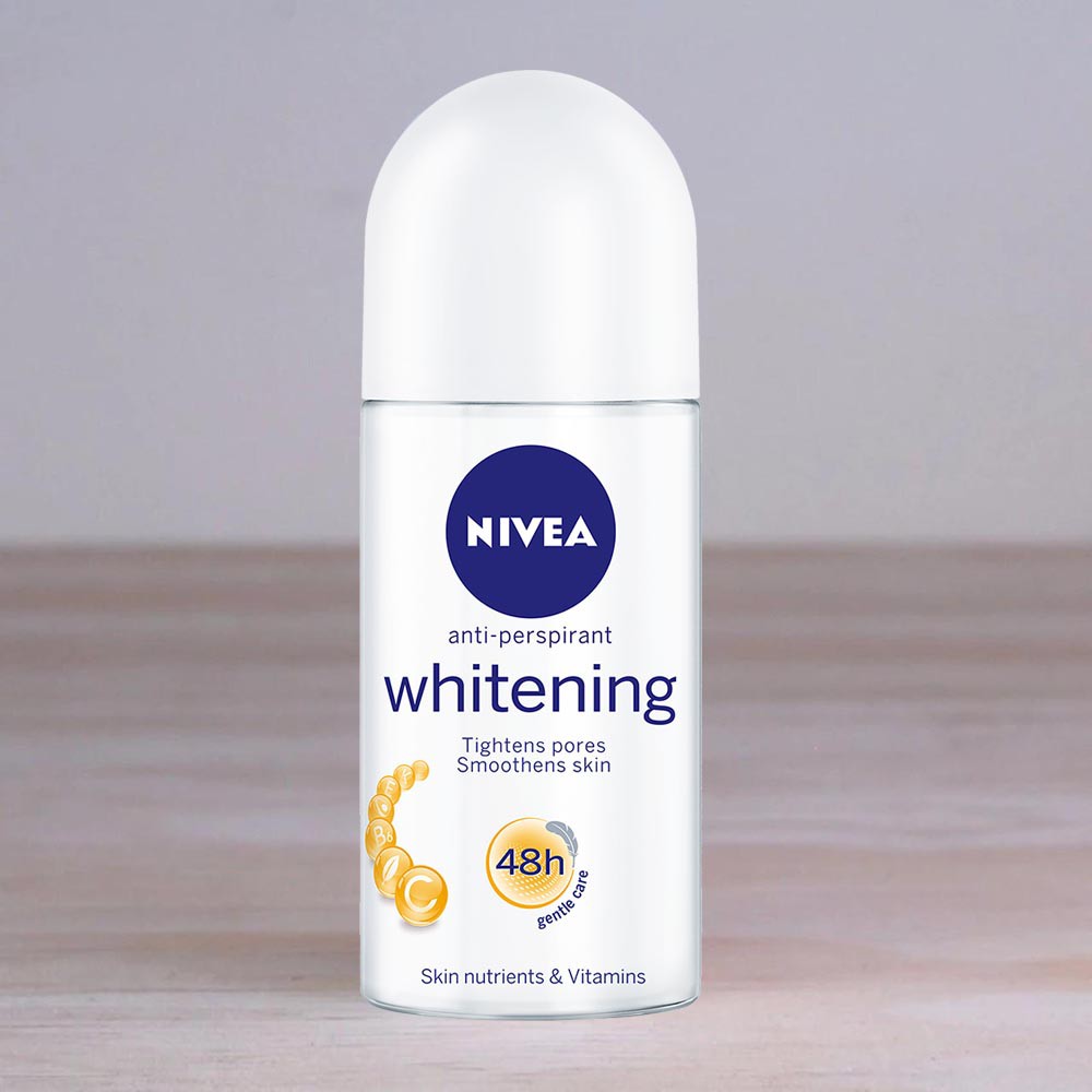 Lăn Ngăn Mùi Nữ Trắng Mịn Tự Nhiên Nivea 25ml