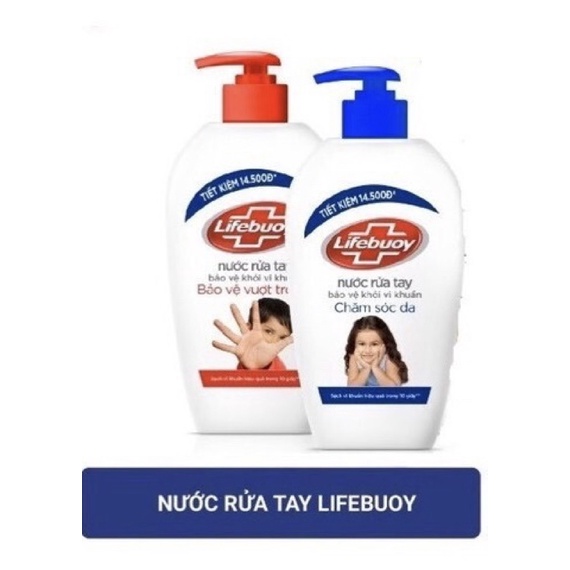 Nước rửa tay Lifebuoy 450g