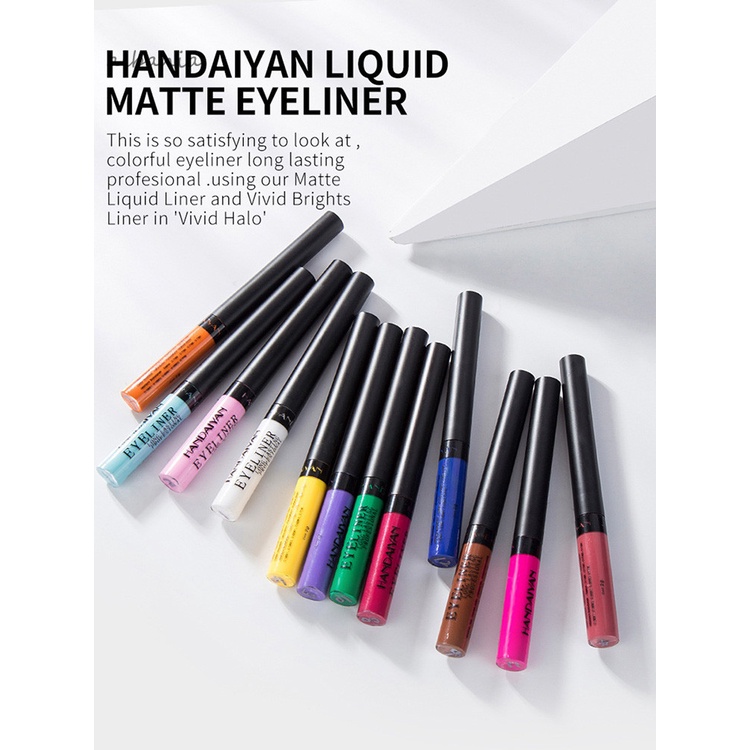 Bút kẻ mắt mini lâu trôi nhiều màu sắc thời trang | BigBuy360 - bigbuy360.vn