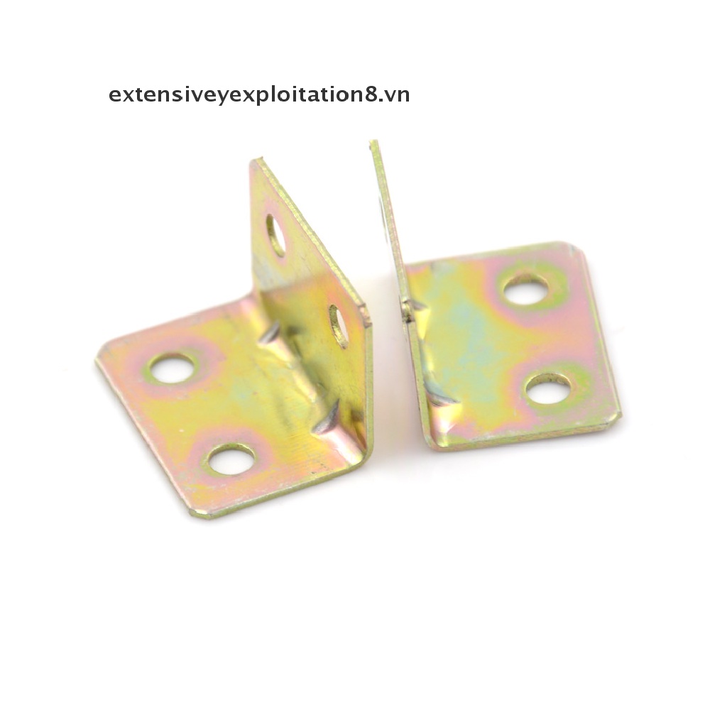 Bộ 10 Giá Đỡ Góc Vuông 90 Độ Bằng Kim Loại 25x25x16mm Mới Set 10 Giá Đỡ Góc 90 Độ 25x25x16mm Bằng Kim Loại Chuyên Dụng Bộ 10 Giá Đỡ Kệ Kích Thước 25x25x16mm 90 Degr Chất Lượng Cao