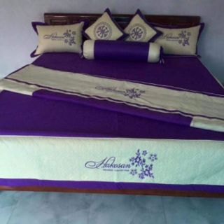Trọn bộ Satin  7 món Hakosan cao cấp