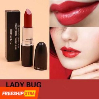 💄💄Son MAC Lady Bug 510 Màu Đỏ Hồng – Lustre