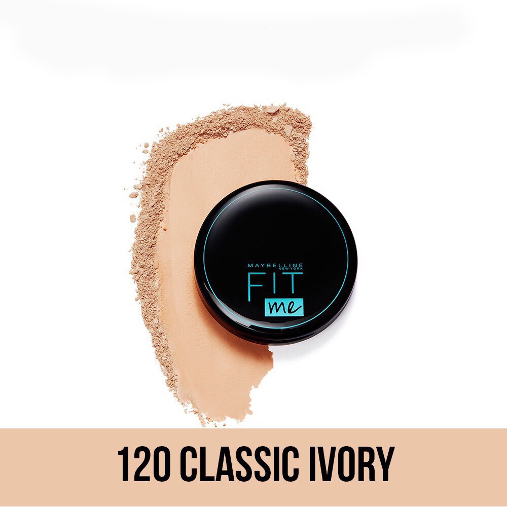 Phấn Nền Dạng Nén Kiềm Dầu Maybelline Fit Me Matte Poreless Powder SPF28 6g