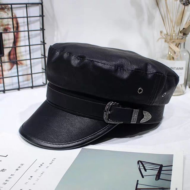 Nón Newboy Da Hàng Cao Cấp