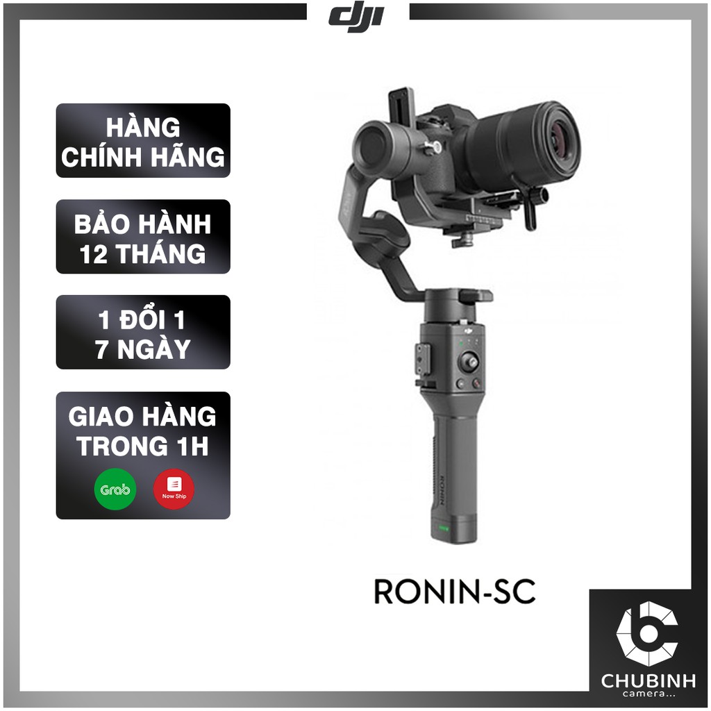 Gimbal DJI Ronin SC | Tay Cầm Chổng Rung Máy Ảnh | Chính Hãng | Bảo Hành 12 Tháng | BigBuy360 - bigbuy360.vn