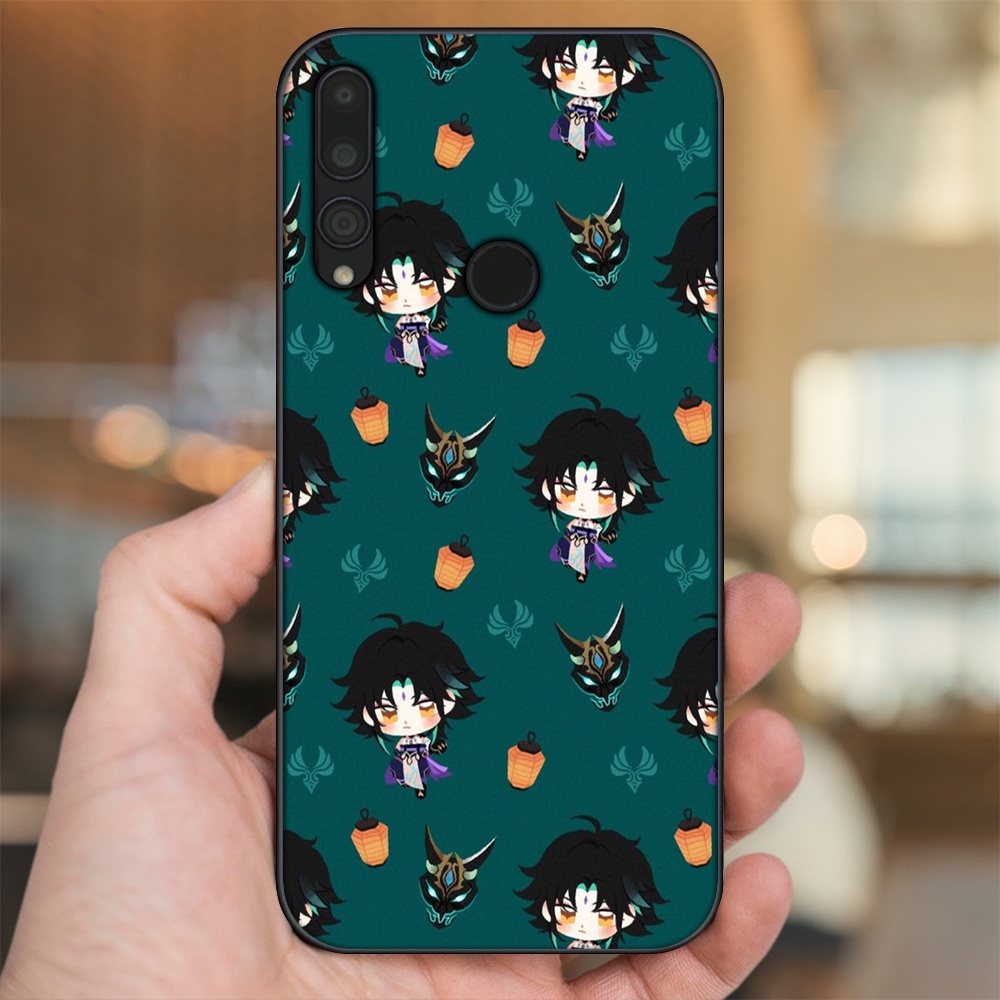 Ốp lưng Huawei Y9 Prime 2019 viền đen in hình Xiao Genshin Impact