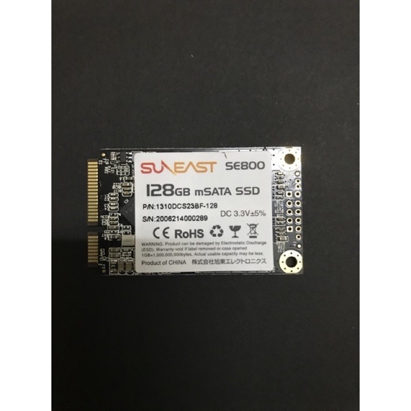 Ổ cứng SSD Msata 128gb/256 Suneast se800 hàng nhập khẩu Nhật Bản