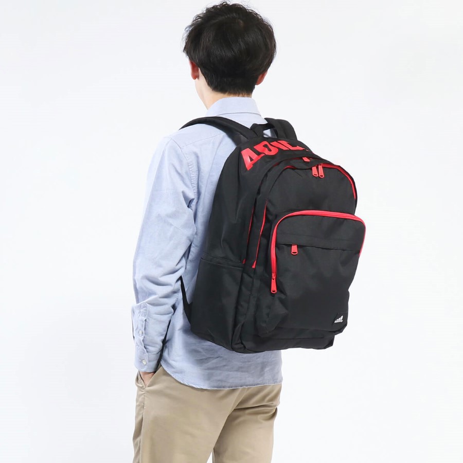 Balo thể thao [ HÀNG XỊN ]  Balo School Bag ADD0015 Black/Red - Thiết kế thông minh CHỐNG NƯỚC TỐT phù hợp cả Nam và Nữ