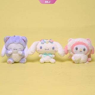 Thú Nhồi Bông Hình Mèo Cinnamoroll Màu Tím Nhạt Đáng Yêu