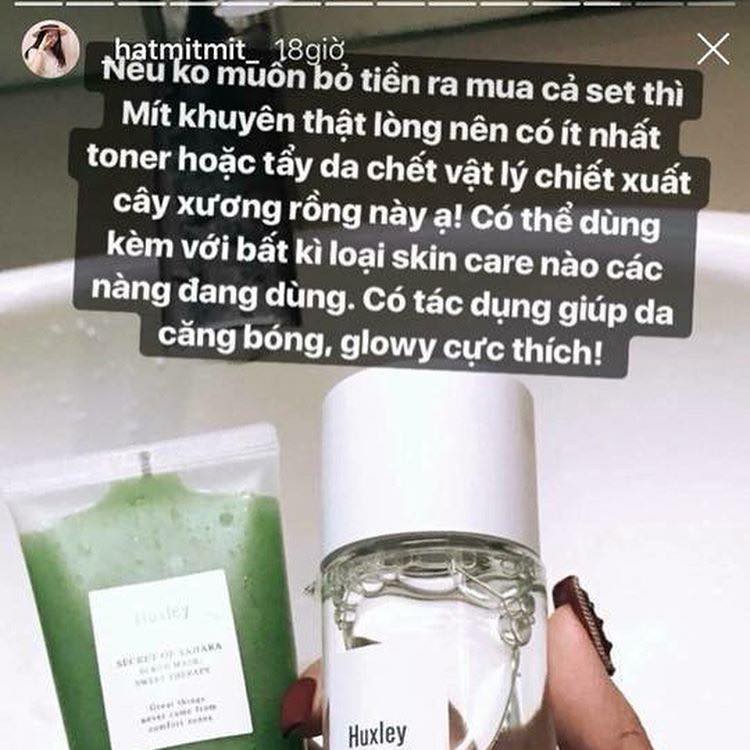 Tẩy da Chết Huxley Scrub Mask Sweet Therapy