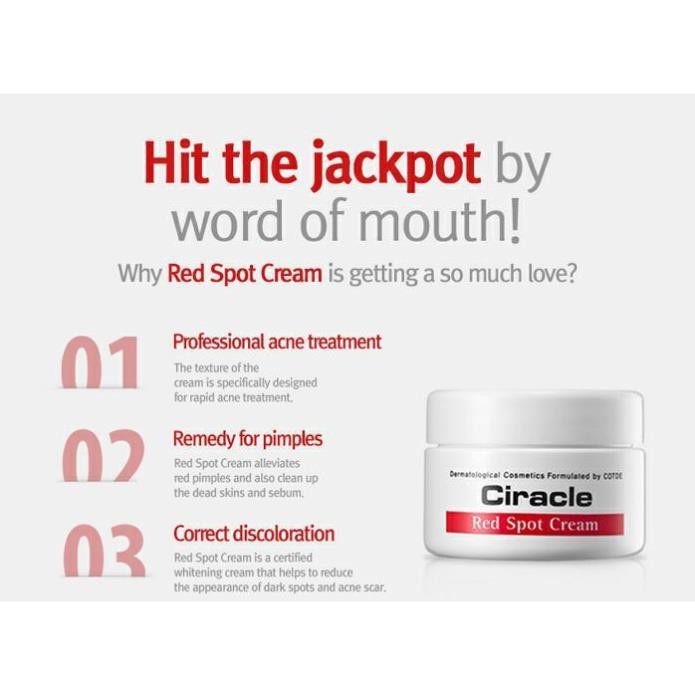 Kem Giảm Mụn Ciracle Red Spot Cream