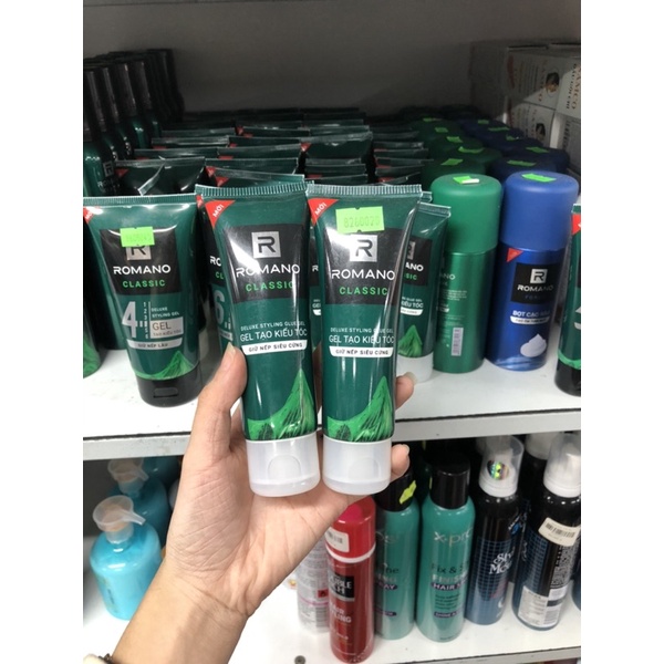 Gel tạo kiểu tóc giữ nếp tóc romano