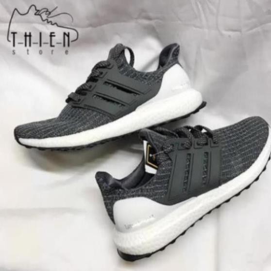 [Sale 3/3]Ảnh thật - Có sẵn - Giày Ultra Boost 4.0 xám xanh P09 : : : " ?