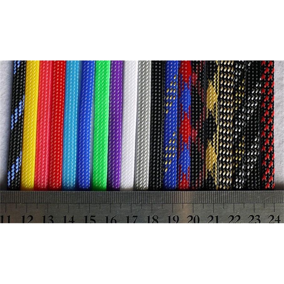 5M 6mm Cuộn Dây Quấn Bảo Vệ Thú Cưng  PET Ống Bọc Cáp Bện Cho Thú Cưng  Bọc Bảo Vệ Dây Nylon Cách Điện Bọc Tay Áo Bện