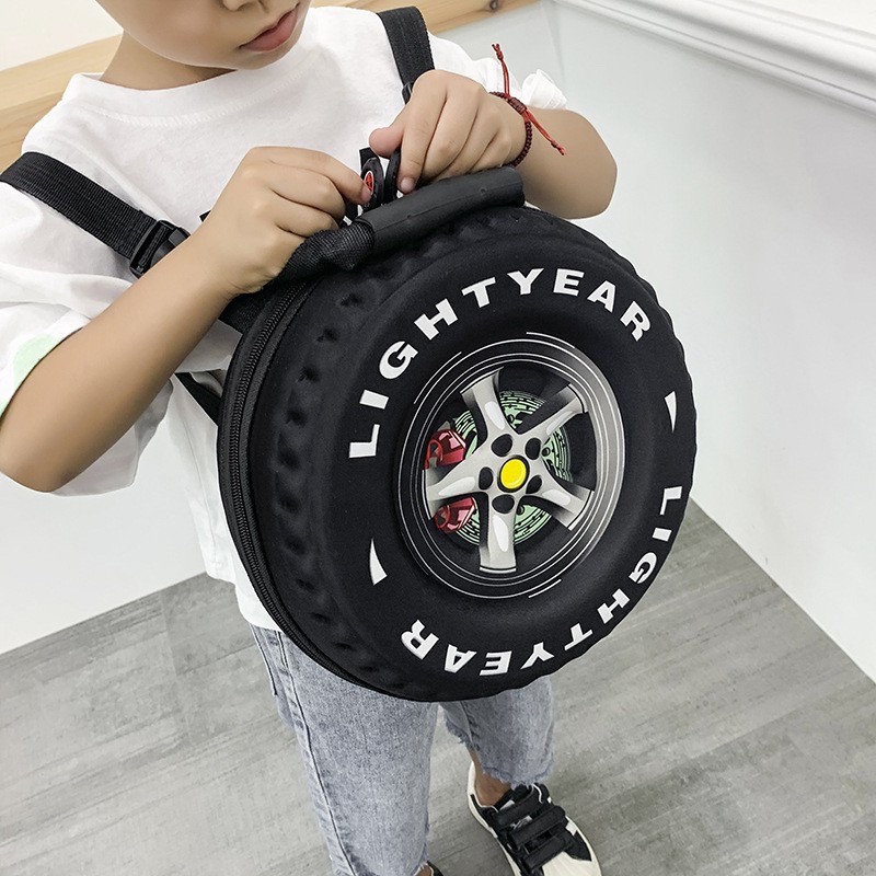 Balo Bánh Xe 3d Cho Trẻ Mẫu Giáo