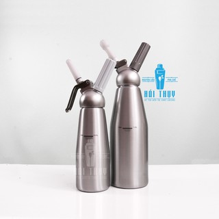 Bình xịt kem nắp thiếc cream whipper 0.5l - 1l