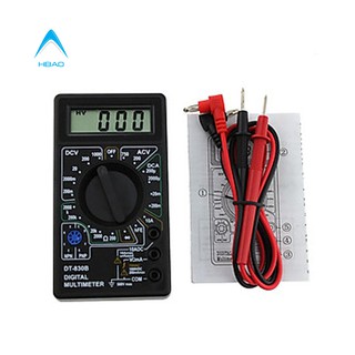 Đồng hồ đo điện vạn năng mini DT830B, DT830L Kèm Pin