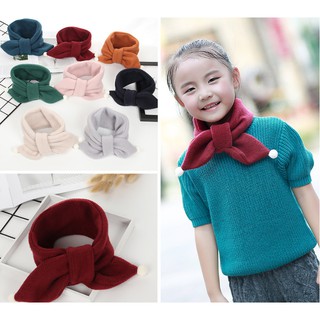 Khăn quàng cổ thắt nơ cho bé gái