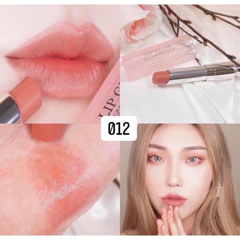 Bản mới 2023 - Son dưỡng DIOR ADDICT LIP GLOW màu 12 Rosewood - LAMII BEAUTY