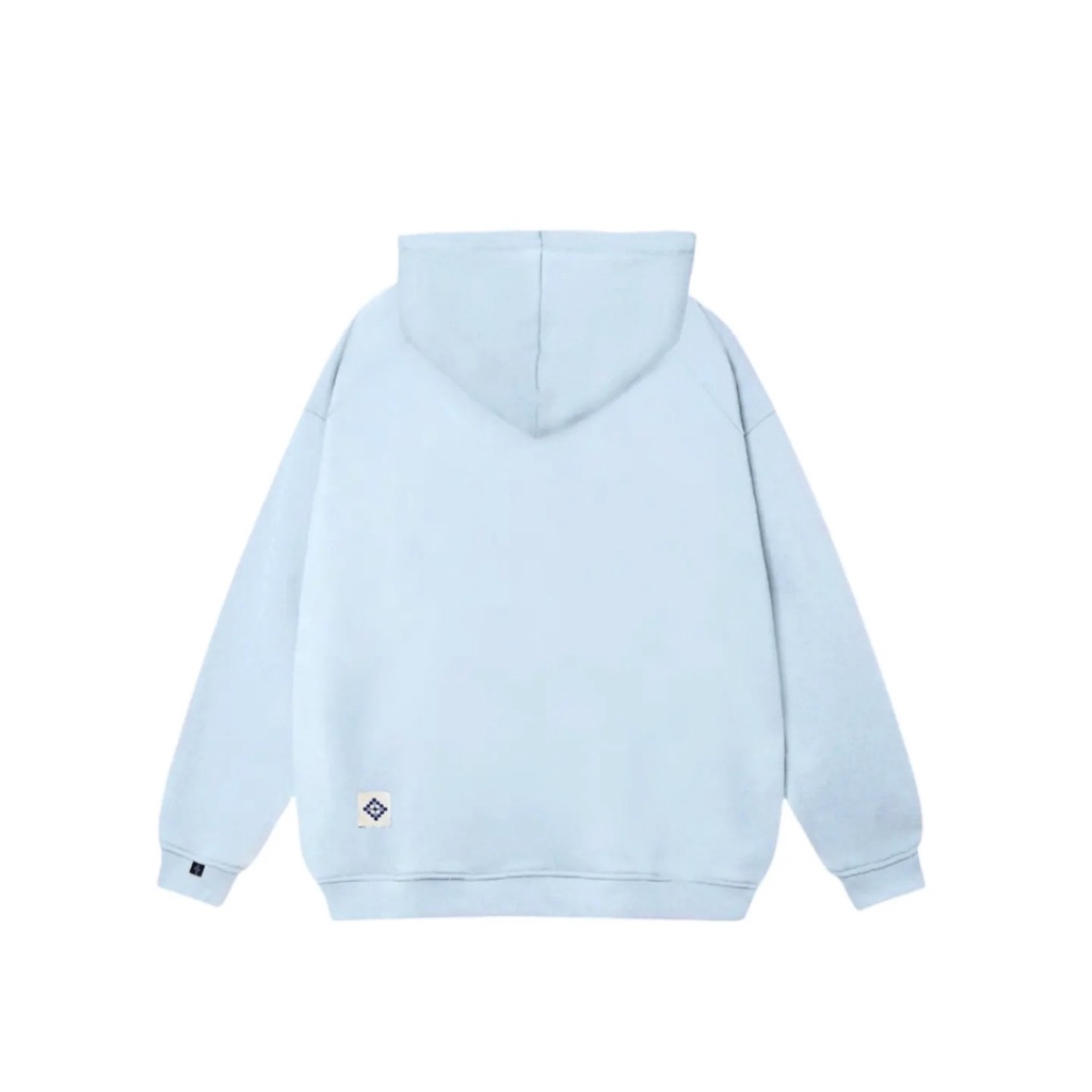 HOODIE TWENTI NỈ COTTON BÁNH KẸO ĐÁNG YÊU XANH BIỂN NHẠT | BigBuy360 - bigbuy360.vn