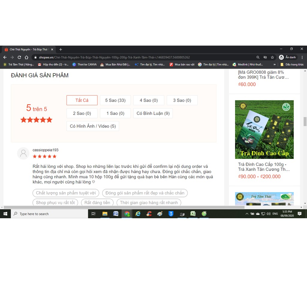 Chè Thái Nguyên Móc Câu 500g - Trà Thái Nguyên Đặc Sản - Trà Xanh Tâm Thái - Chè búp Thái Nguyên 500g | BigBuy360 - bigbuy360.vn