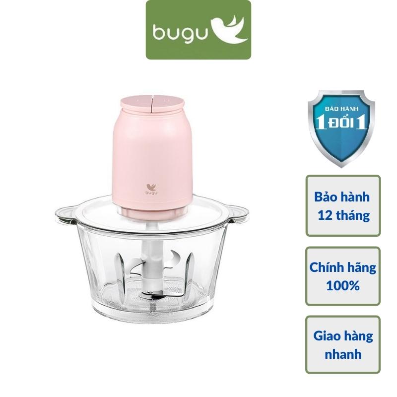 Máy Xay Thịt Nhanh Trong 8s Cối Thủy Tinh Cường Lực 1.7 Lít 4 lưỡi Inox 304 Công Suất 250W BUGU-BG-BL1