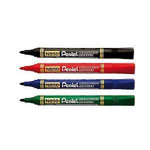 Bút Dạ Dầu Pentel N850 | Mực Nhanh Khô Không Nhòe Khi Thấm Nước | Viết Được Trên Nhiều Chất Liệu | Permanent Marker