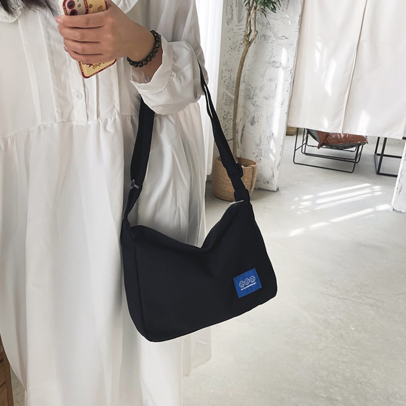 Túi Đeo Chéo Vai Bằng Vải Chống Trộm Thời Trang Sành Điệu Cho Nữ