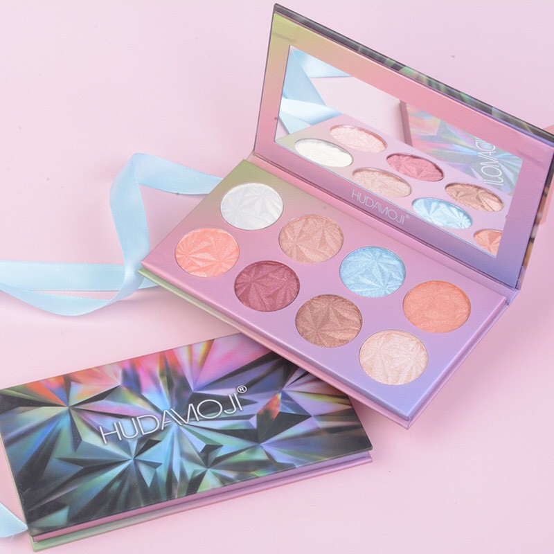 Bảng bắt sáng, má hồng Hudamoji 8 ô | BigBuy360 - bigbuy360.vn