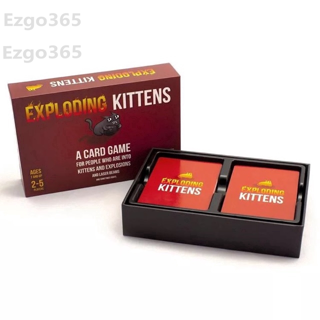 (READY STOCK) Imploding Kittens Exploding Kittens Streaking Kittens boardgame board game card