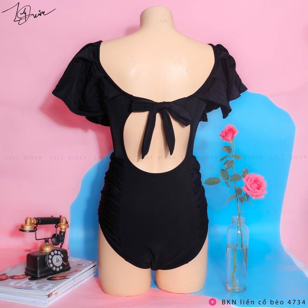 Bikini liền mảnh Vai bèo [FREESHIP][CHE KHUYẾT ĐIỂM] ĐỒ BƠI Khoét Lưng, Khoét eo, Đi biển
