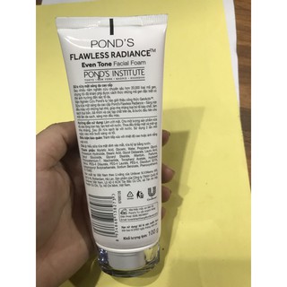 [ Mẫu mới ] Sữa rửa mặt POND’S FLAWLESS RADIANCE 100g cao cấp