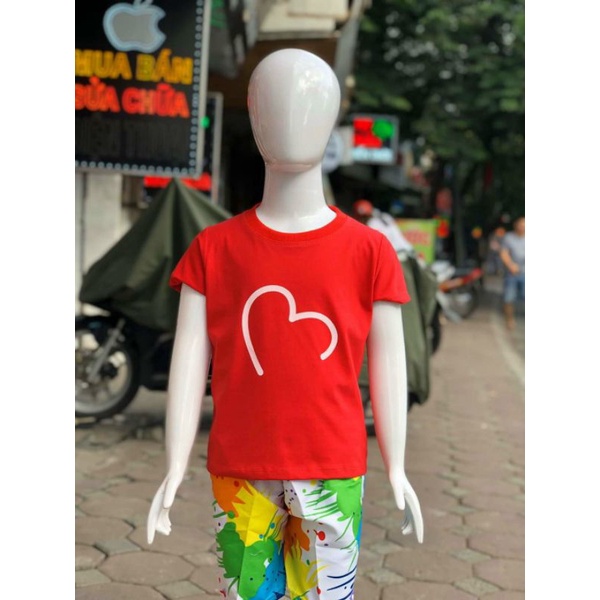 Bộ đi biển nhóm, gia đình du lịch màu đỏ hàng có sẵn
