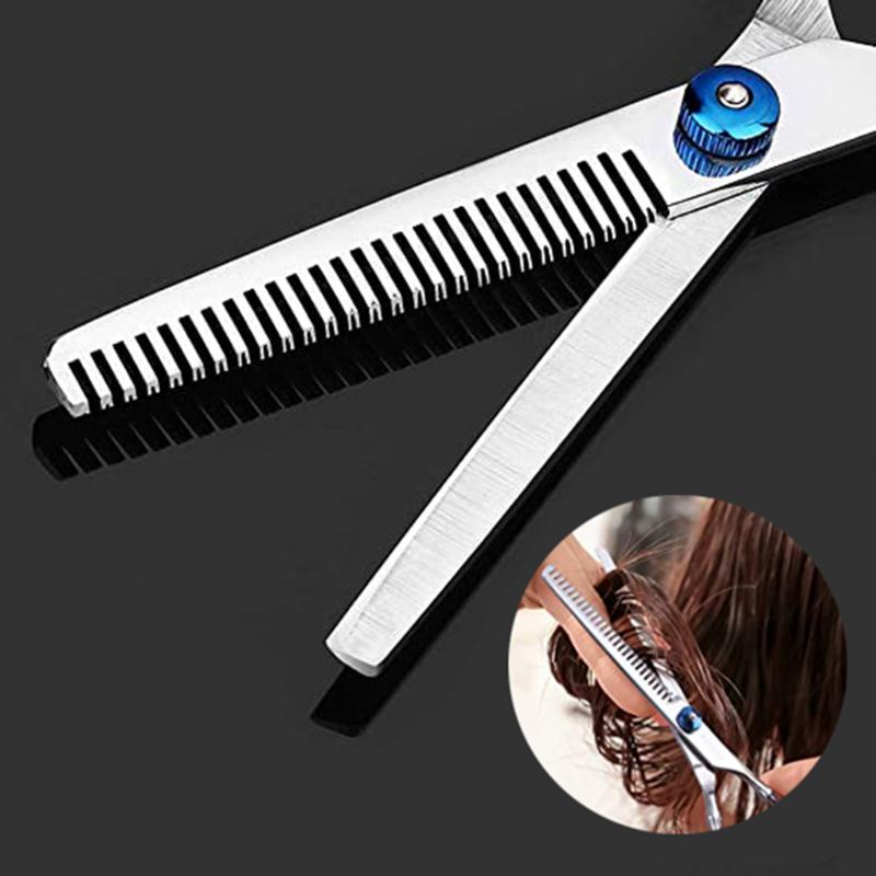 Bộ 7 Kéo Cắt Tóc 6 Inch Bằng Thép Không Gỉ