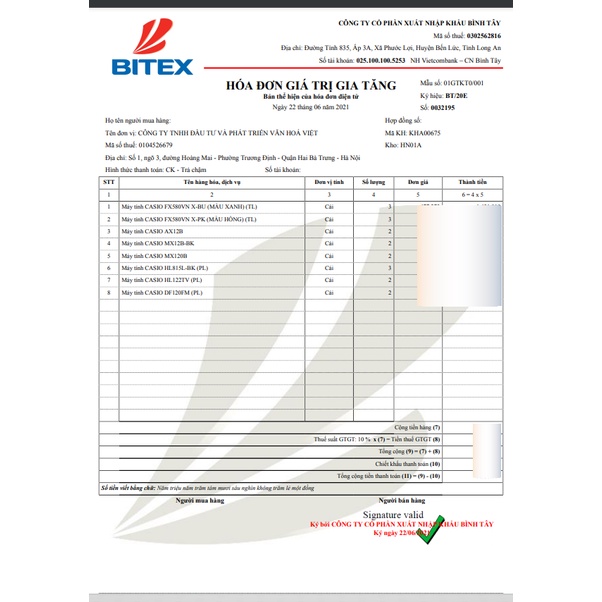 MÁY TÍNH CASIO HL-815L chính hãng