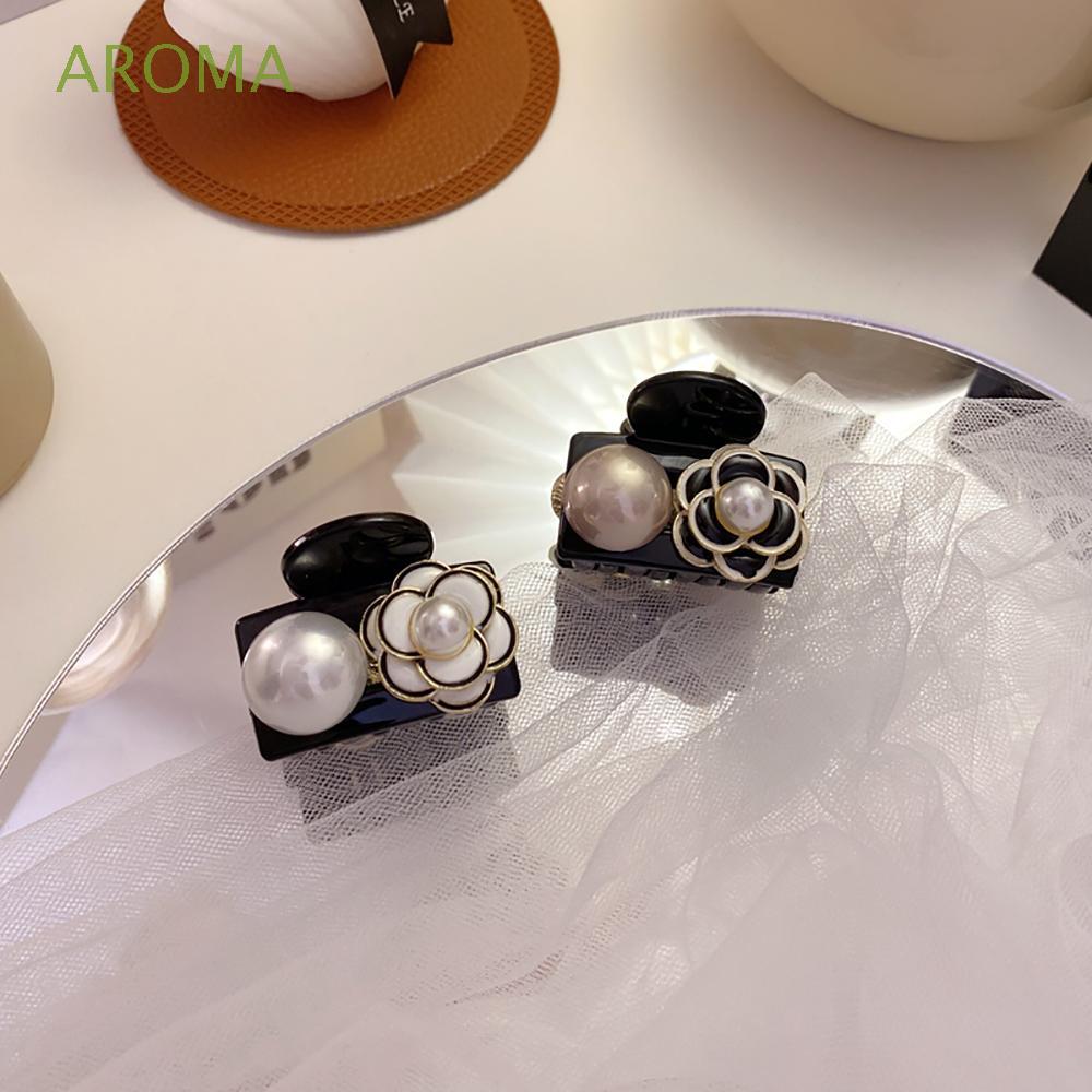 Kẹp Tóc Hình Hoa Đính Ngọc Trai Giả Thời Trang Cho Nữ