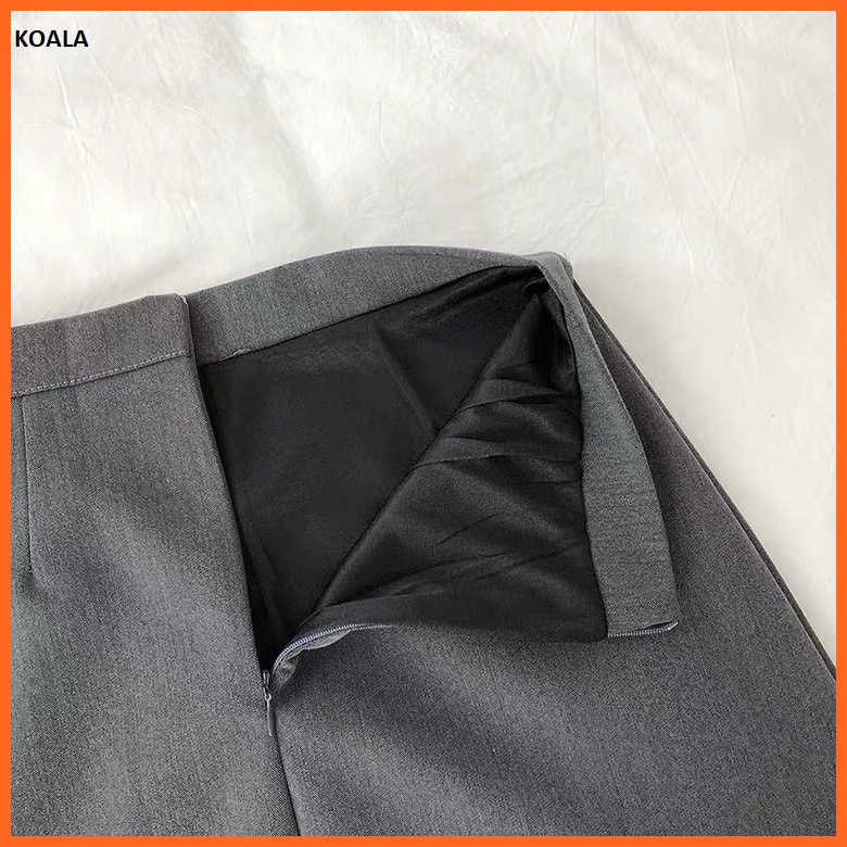 Chân váy ngắn chữ A lưng cao KOALA, Chân váy chữ A ngắn trên gối phong cách công sở kiểu dáng trẻ trung - CV06 | BigBuy360 - bigbuy360.vn