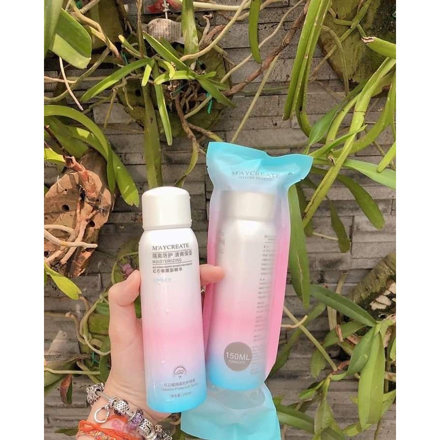 Xịt chống nắng MayCreate 150ml