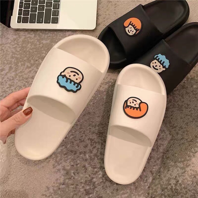 Dép bánh mì nữ BOY &amp; GIRL cute siêu êm chân