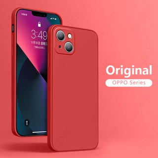 Ốp Điện Thoại Silicon Góc Vuông Mềm Bảo Vệ Camera Cho Oppo F9 F11 Pro A12 A5S A33 A53 A54 A74