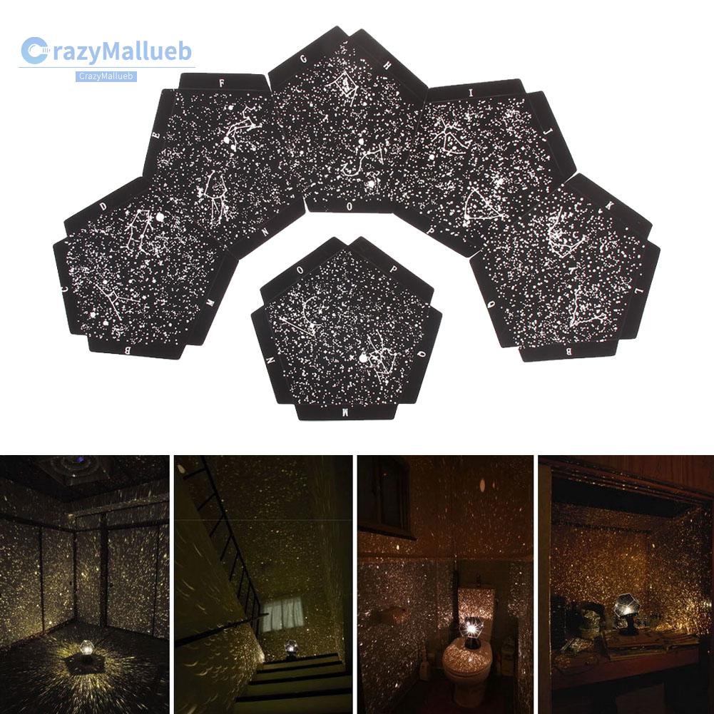 Crazymallueb❤Romantic Astro Planetarium Star Celestial Projector Light Night Sky Lamp❤Lighting