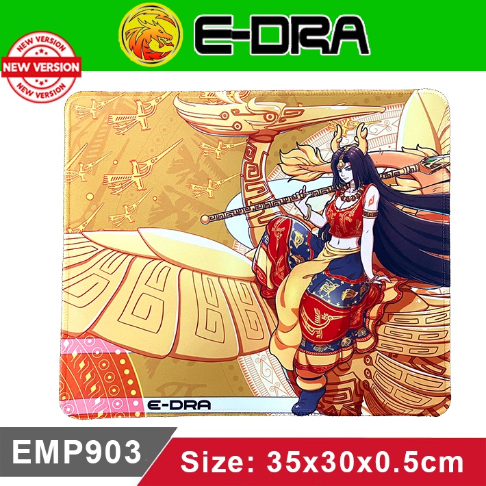 Lót chuột E-dra EMP904 Lạc Hồng chính hãng Edra - Miếng lót chuột gaming Full Box cực dày