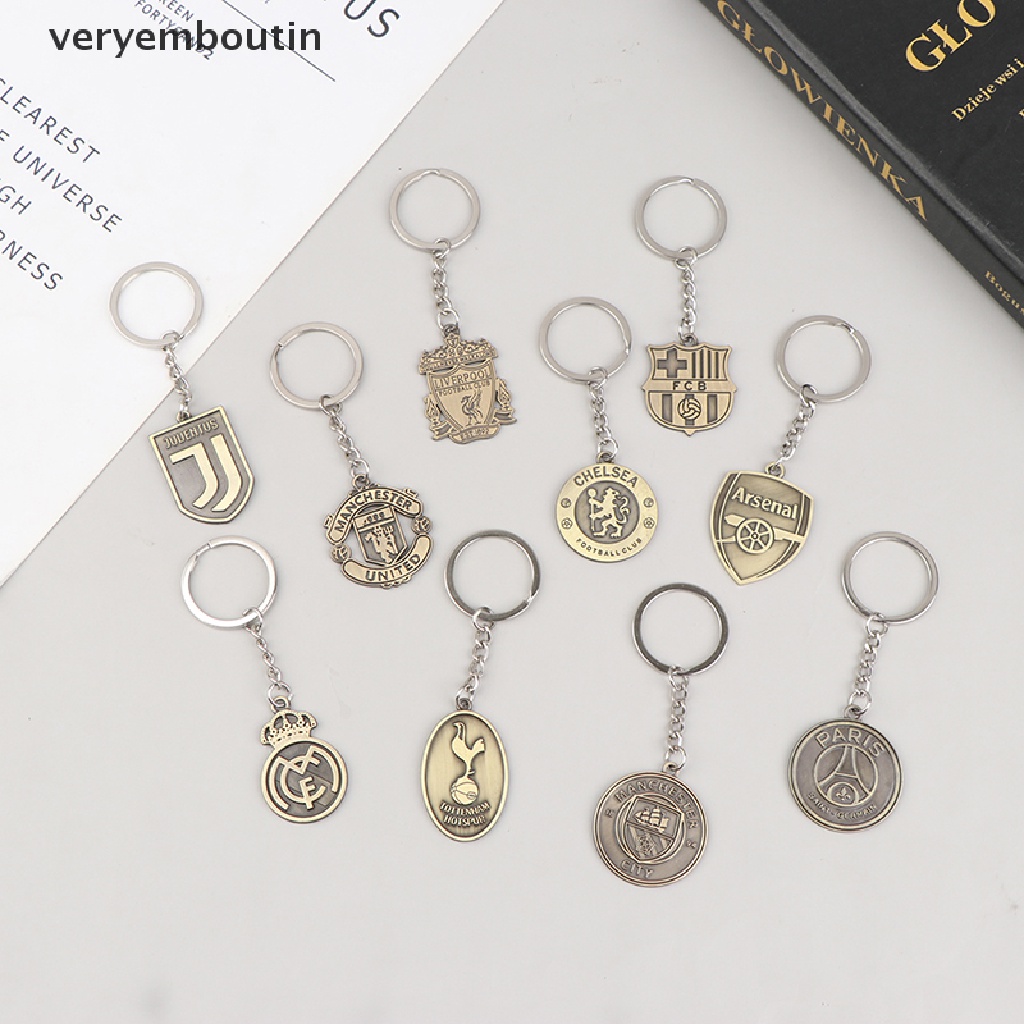Móc Khóa Kim Loại Hình Quả Bóng Đá