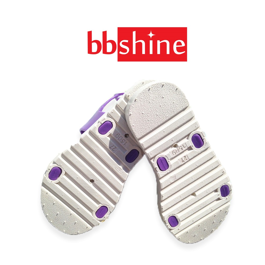 Giày bé gái 3-6 tuổi thiết kế đơn giản, tiện dụng BBShine – S6