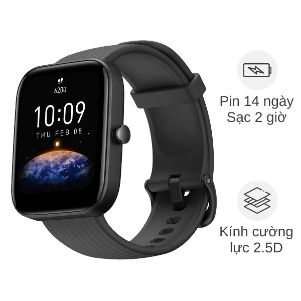 Đồng Hồ Thông Minh Amazfit Bip 3 Pro | Bản Quốc Tế | Hàng Chính Hãng | Bảo Hành 12 Tháng | Mimax Store