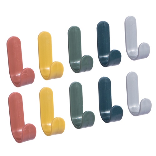 Móc dán treo tường siêu dính chử J  chịu lực tốt treo đồ dùng treo chìa khóa tiện lợi siêu bền siêu chắc