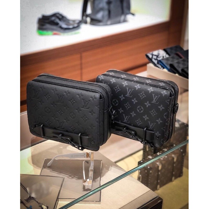 Túi đeo chéo nam Louis Vuitton LV Steamer New Classic da thật cao cấp hàng 1-1 vip