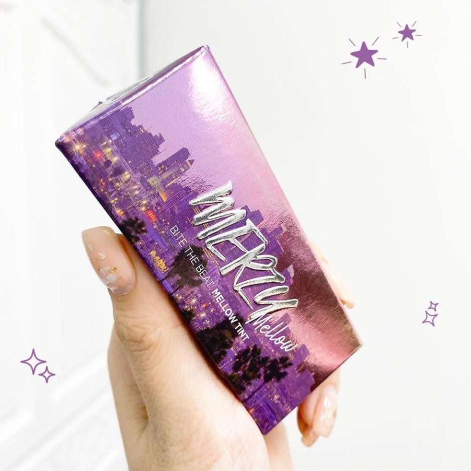 [CHÍNH HÃNG] Son Kem Lì, Siêu Mịn Merzy Bite The Beat Mellow Tint 4g